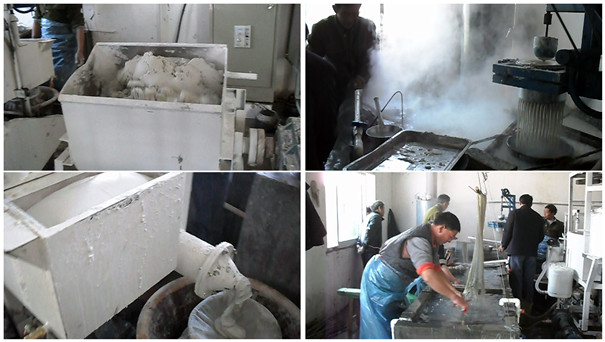  小型粉條加工用哪種設(shè)備比較好？漏瓢式粉條機加工有要求