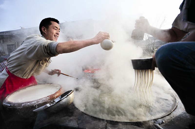漏瓢式紅薯粉條加工，漏粉時要注意哪些事項？